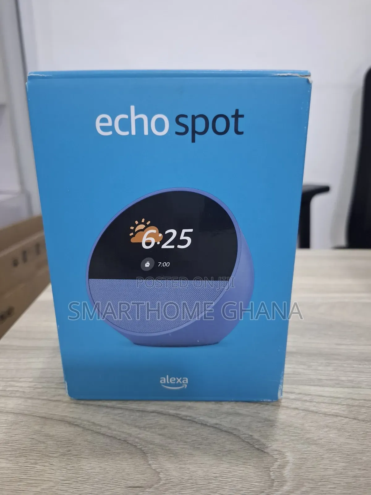 All-New Amazon Echo Spot (2024) With Alexa and Vibrant Sound