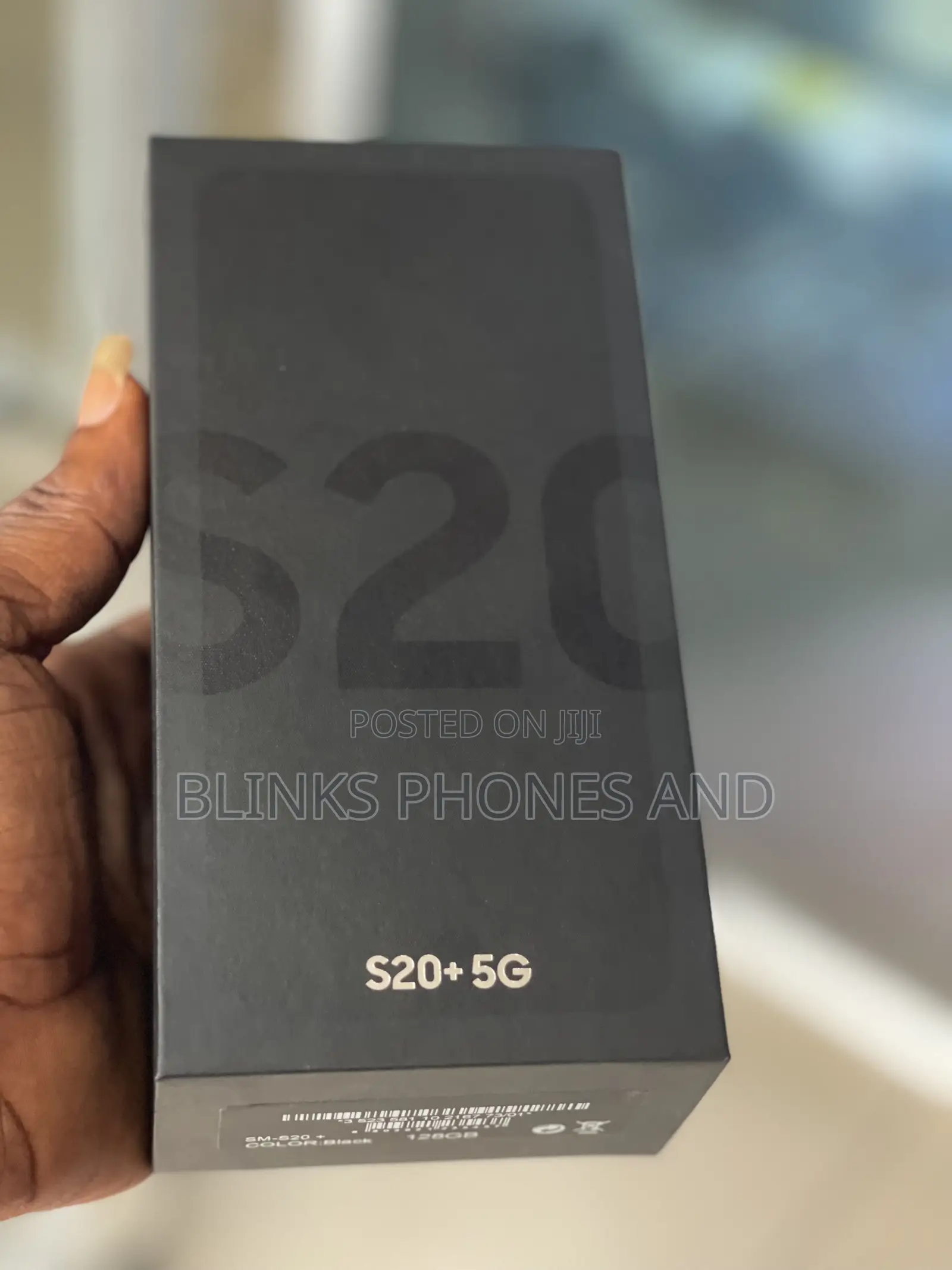 New Samsung Galaxy S20 128 GB Black
