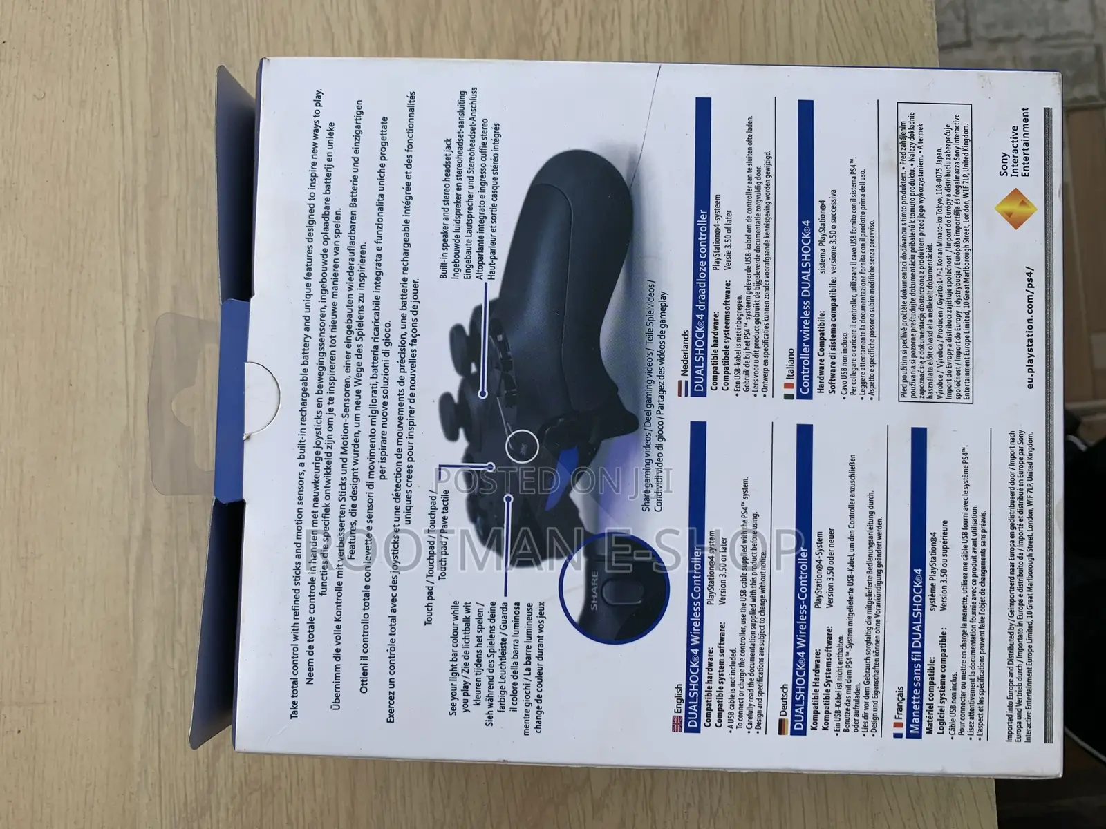 Dualshock 4 Wireless Controller for Playstation 4