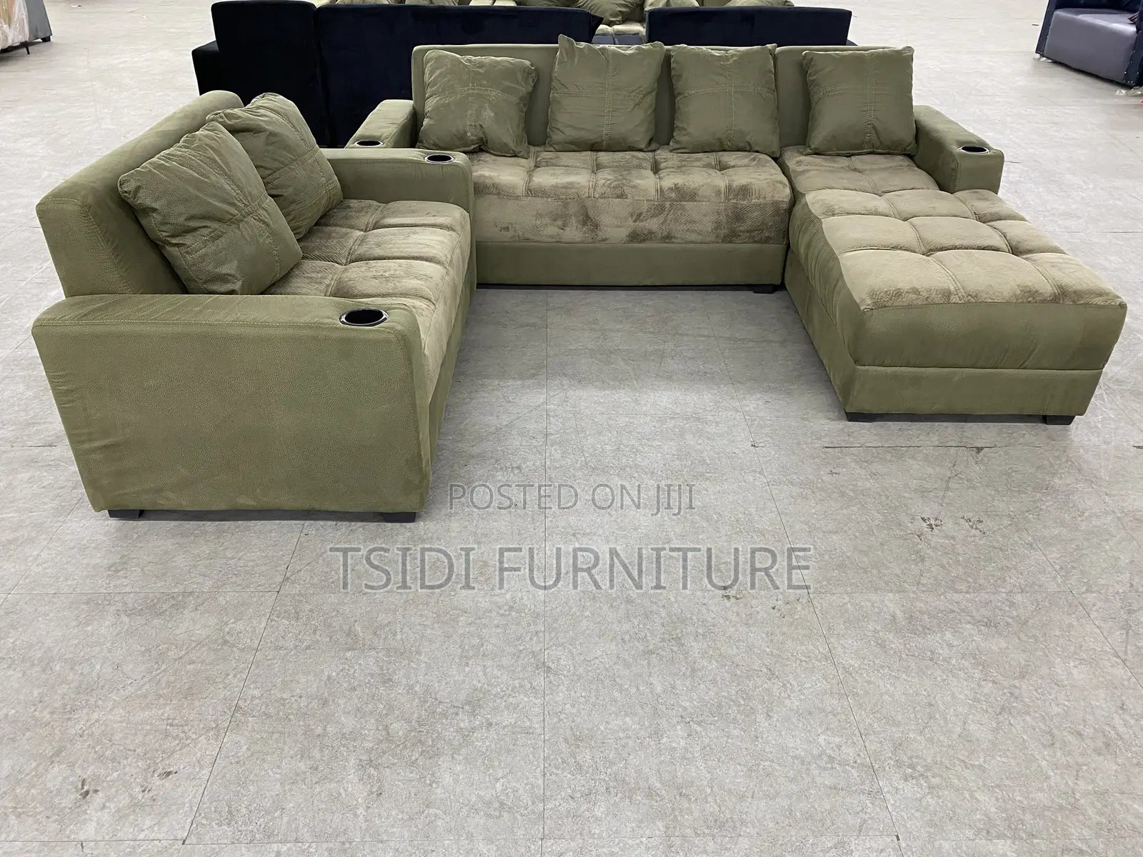 L Shape Sofa With 2in1