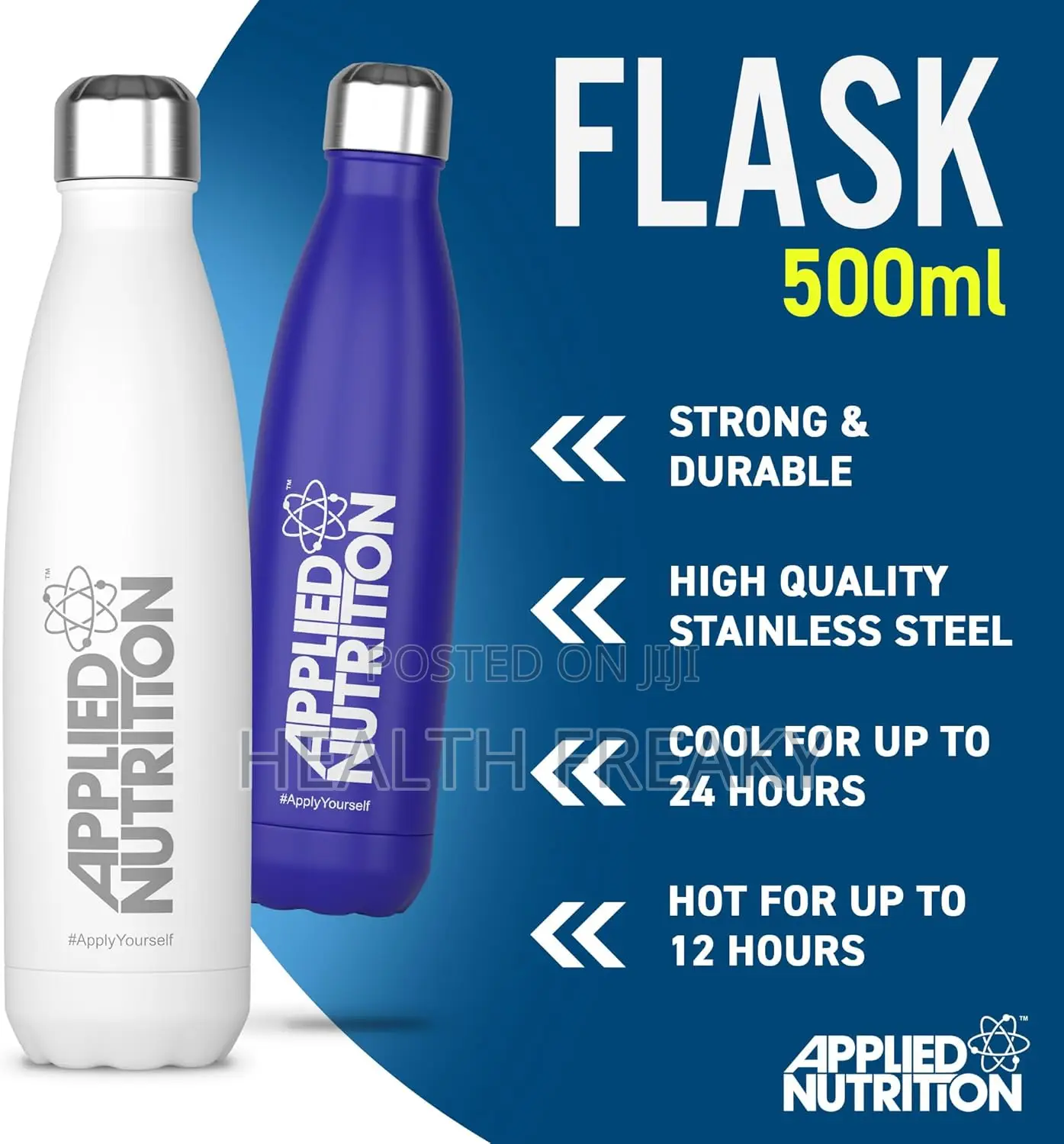 Shaker Flask For Protein Shakes Applied Nutrition 500ml