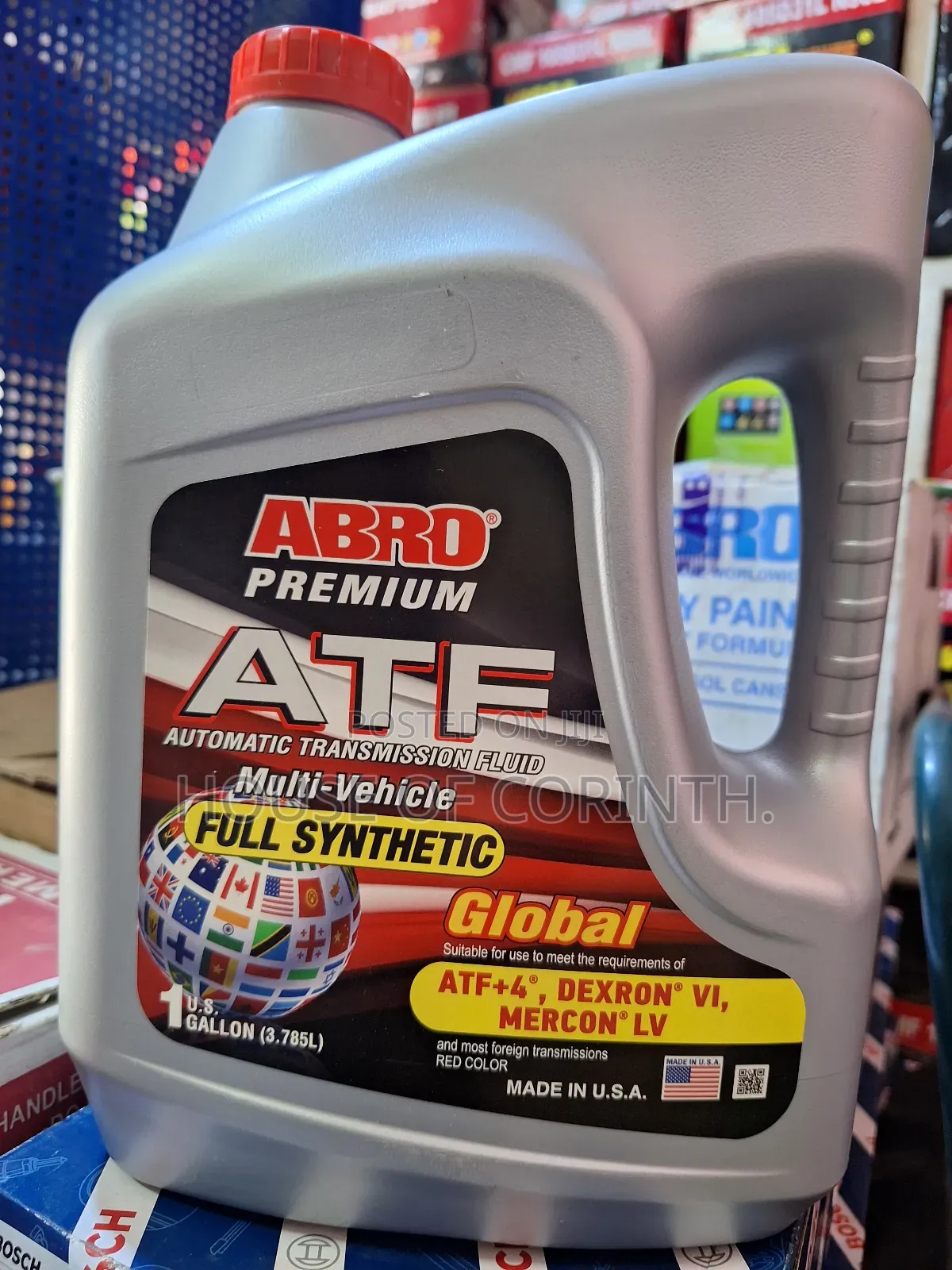 ATF Dexron 6 Transmission Oil. Synthetic, Abro-Usa Global 4L