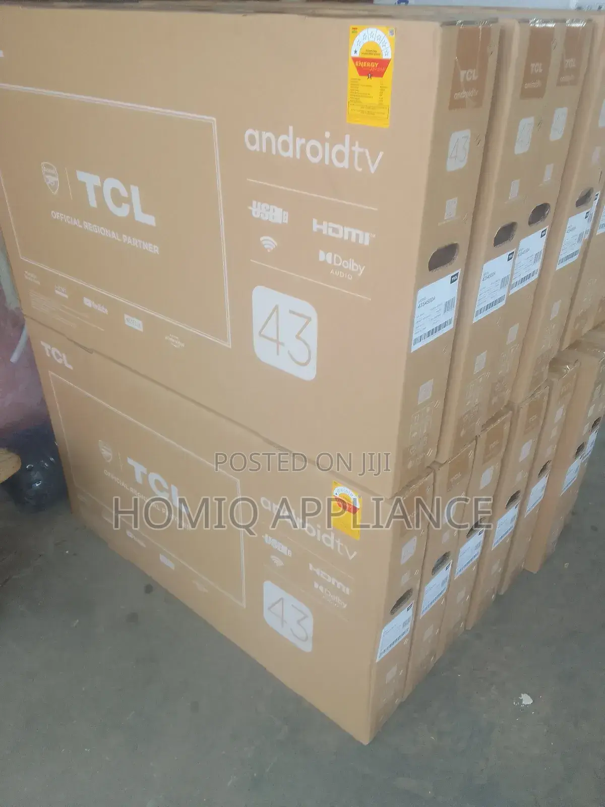 TCL 43s5400a 108 Cm (43 Inch) Full Hd Led Smart Android Tv
