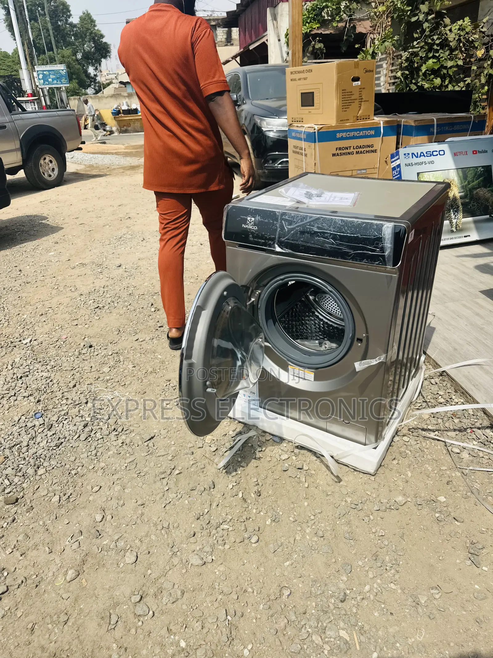 Grab Your Favorite Nasco 11kg Front Load Inverter