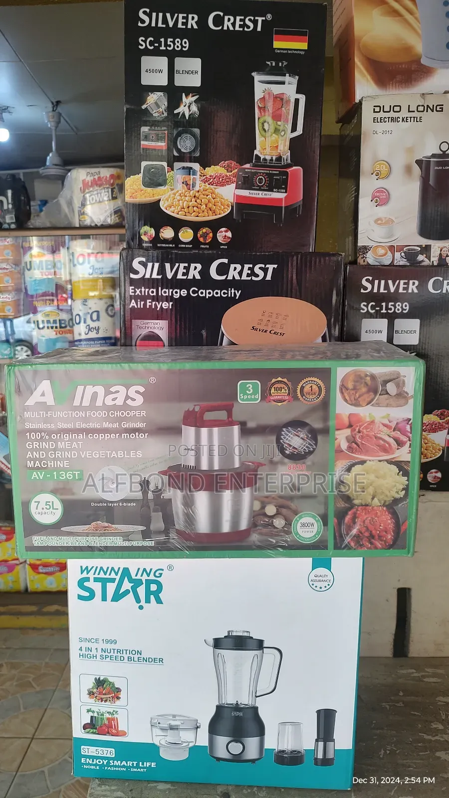 Avinas Multifunction Food Chopper Fufu Machine