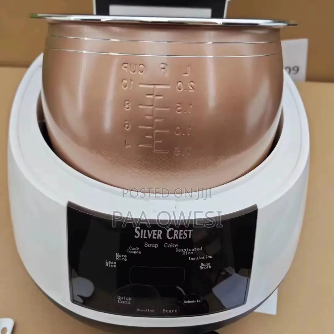220V Silver Crest 6L Rice Cooker for Sale