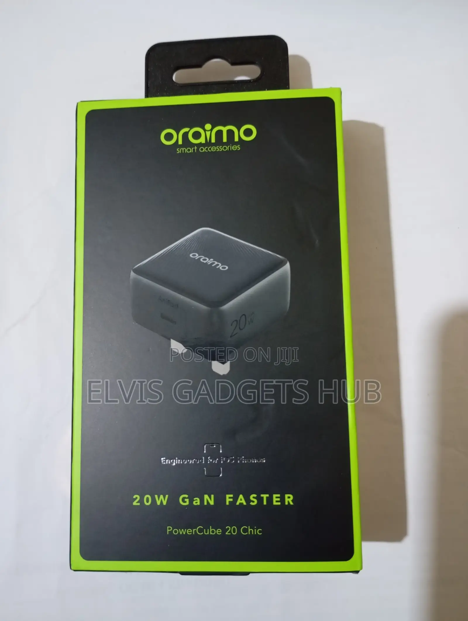 Oraimo Powercube 20 Chic 20W With Type-C to Type-C Cable