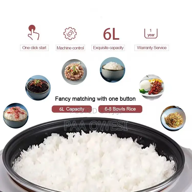 6L Suitable for Home Multifunctional Kitchen Rice Cooker