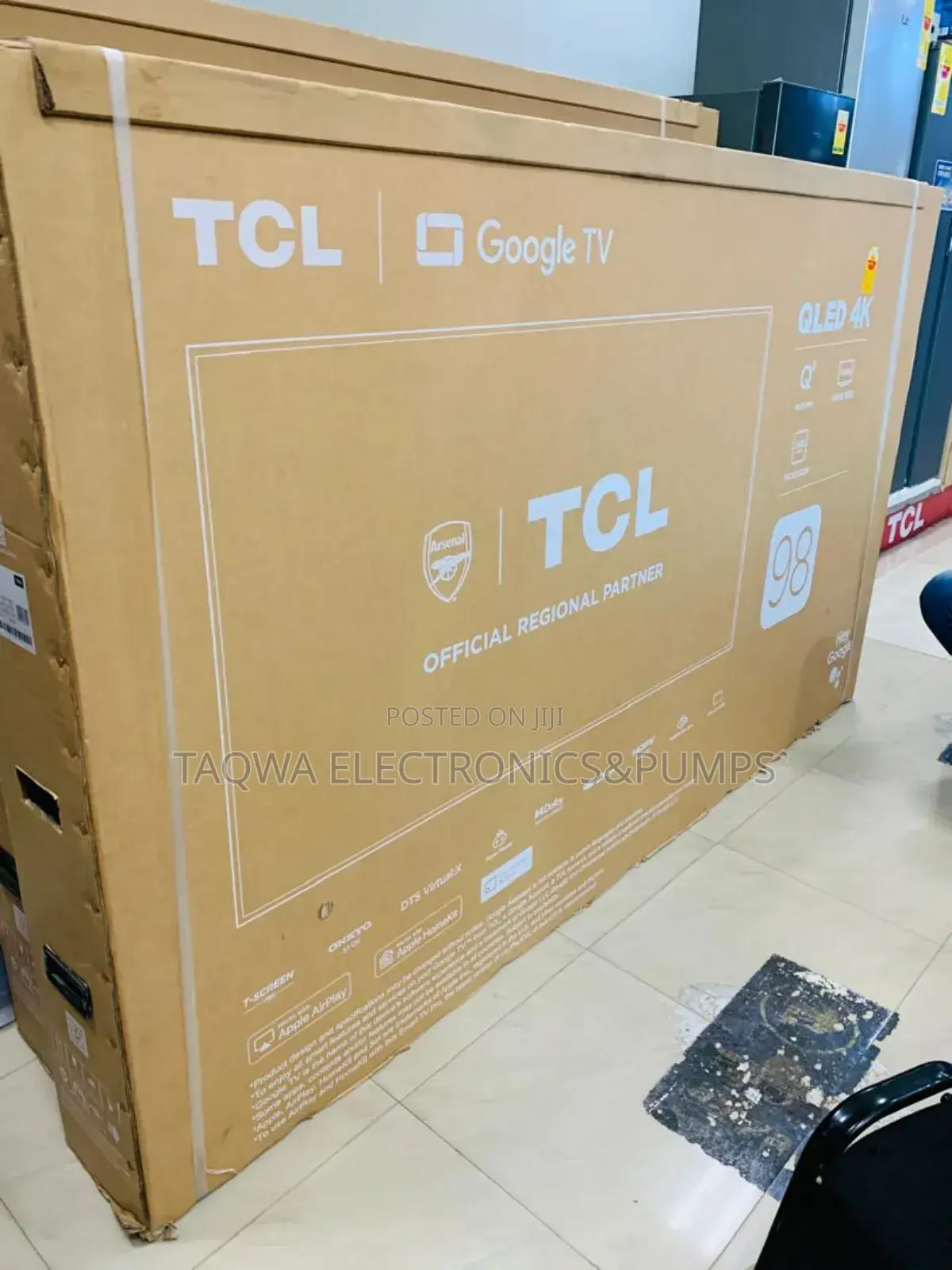 Admiring TCL 98 Qled Smart Android Tv
