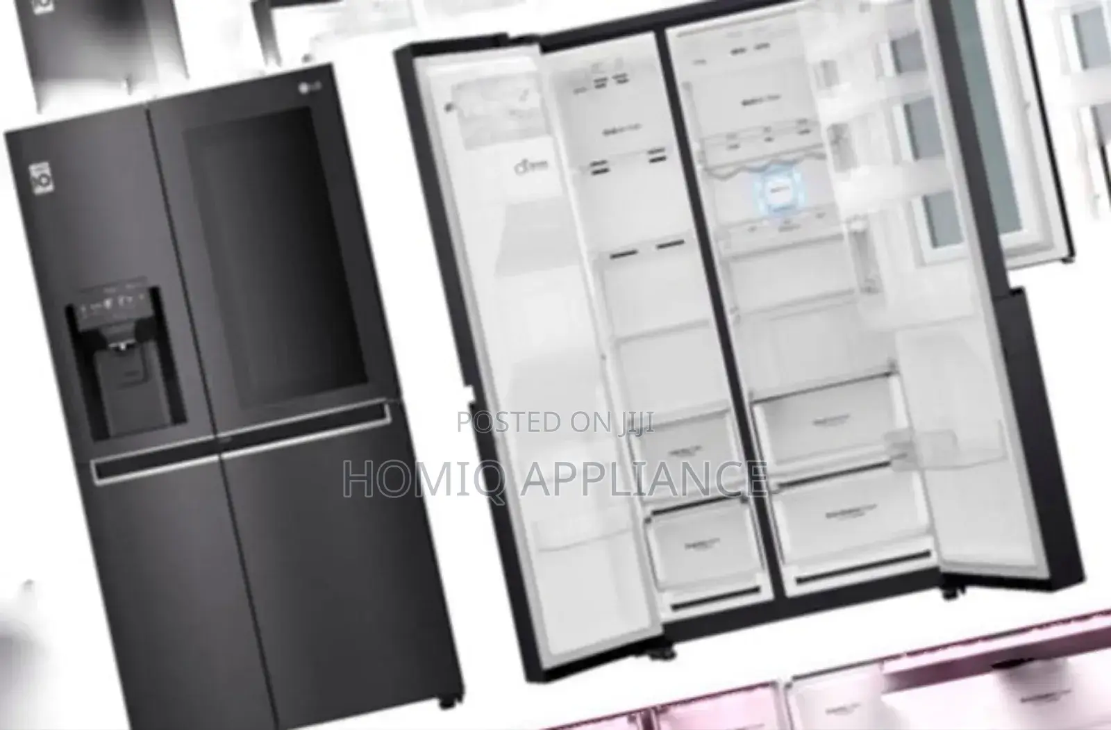 LG 635(L) Instaview Door-in-Doortm Side by Side Refrigerator