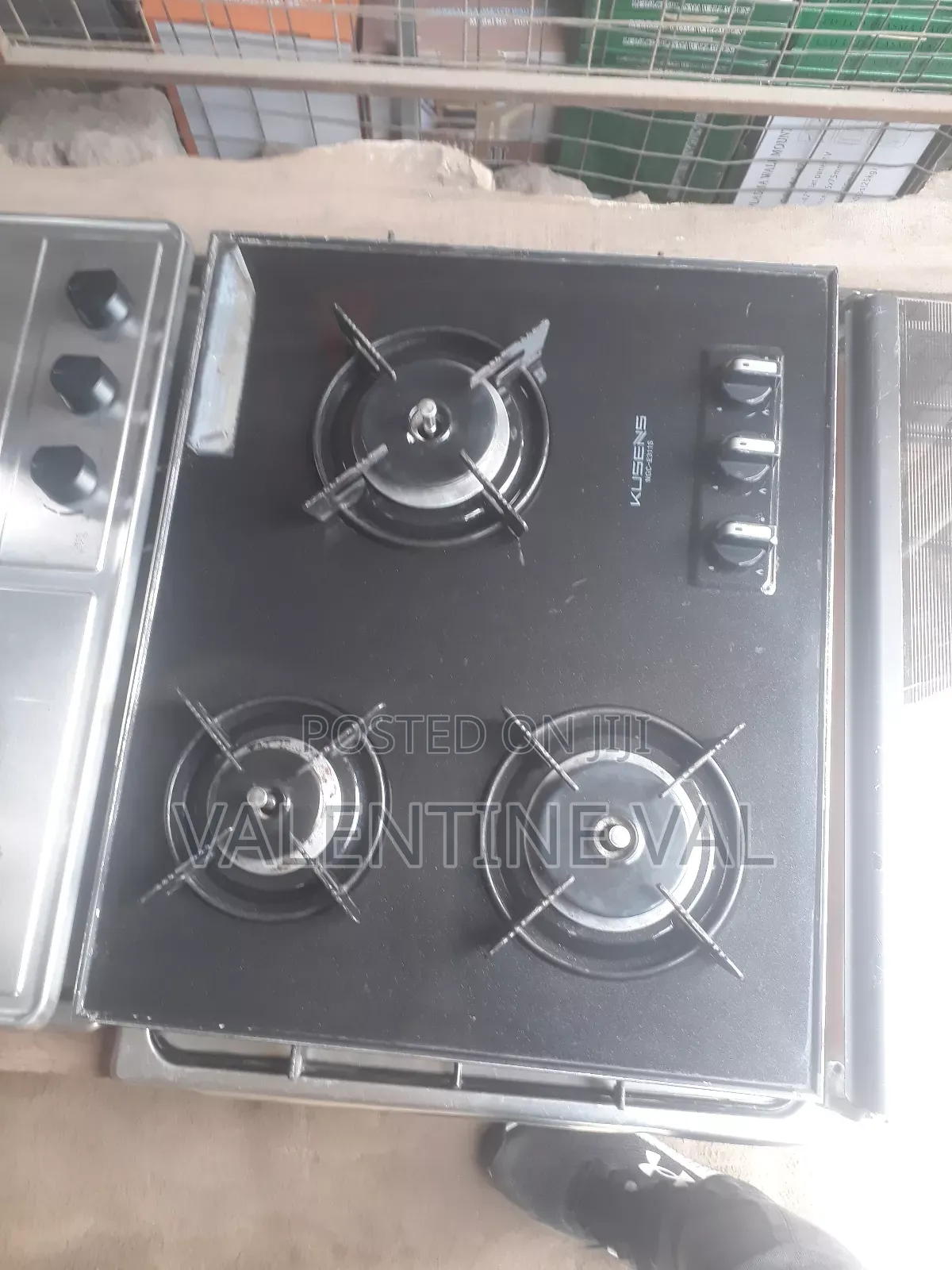 Glass 3 Burners Table Top Stove U.K Used