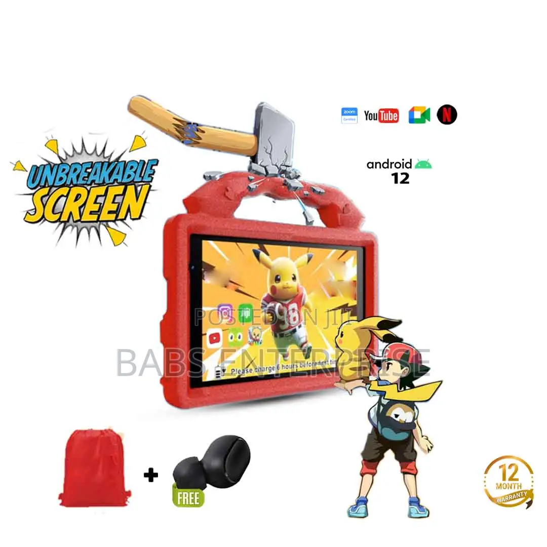 B88 Master Android Kids Tablet 256GB ROM 6GB RAM Dual Sim