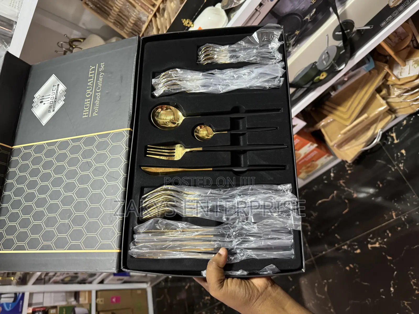 Lux Stainless Steel Cutlery Set 24pcs