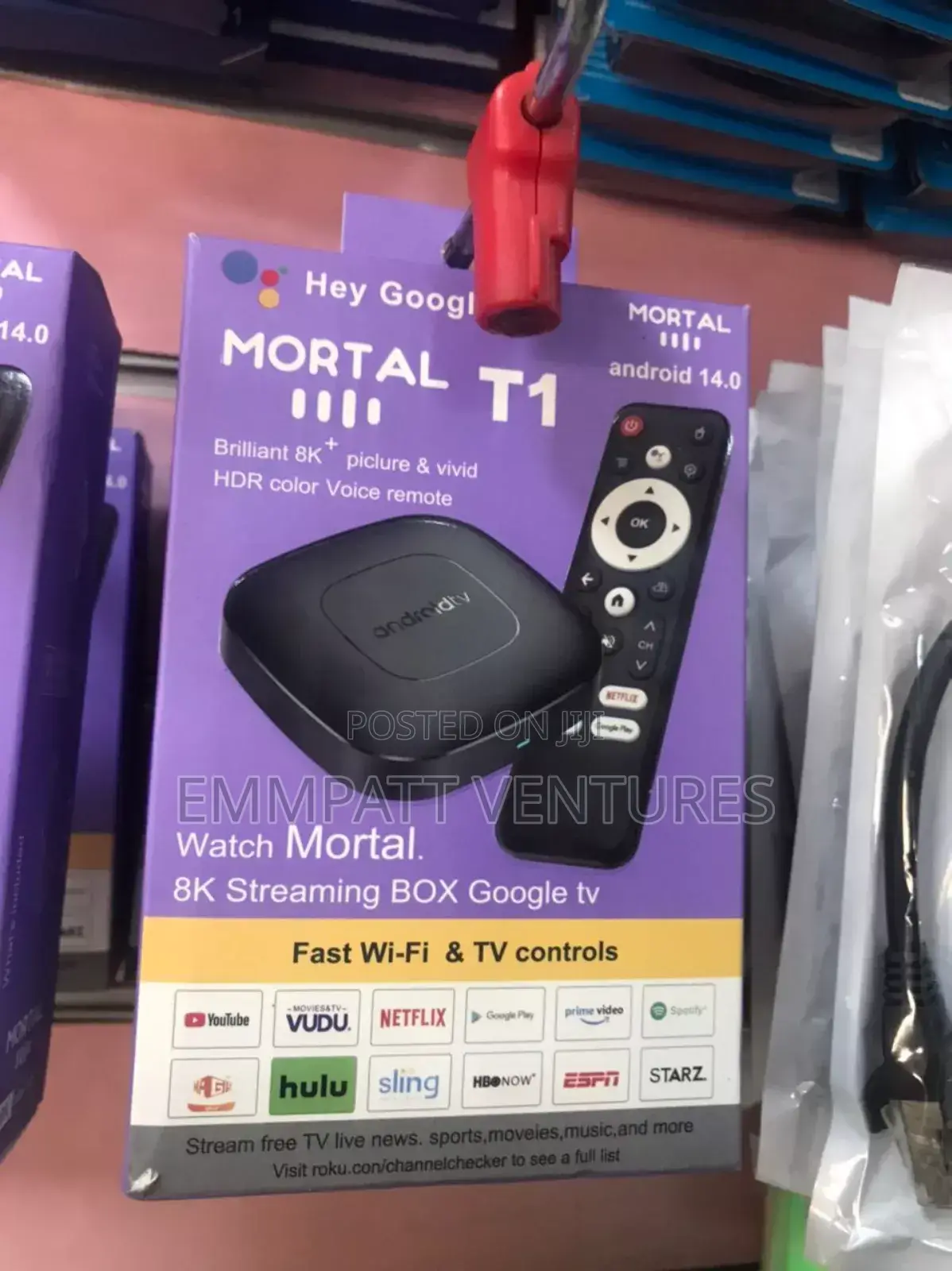 Mortal T1 Streaming Box Google Tv
