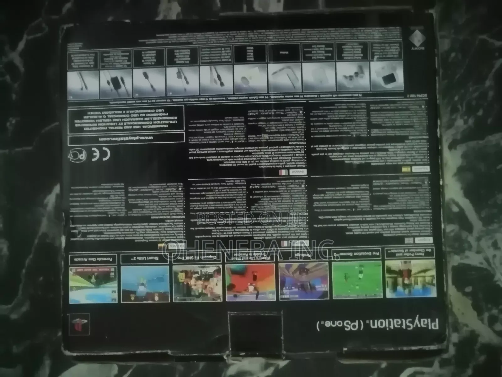 PS One Console With Pirate CDS