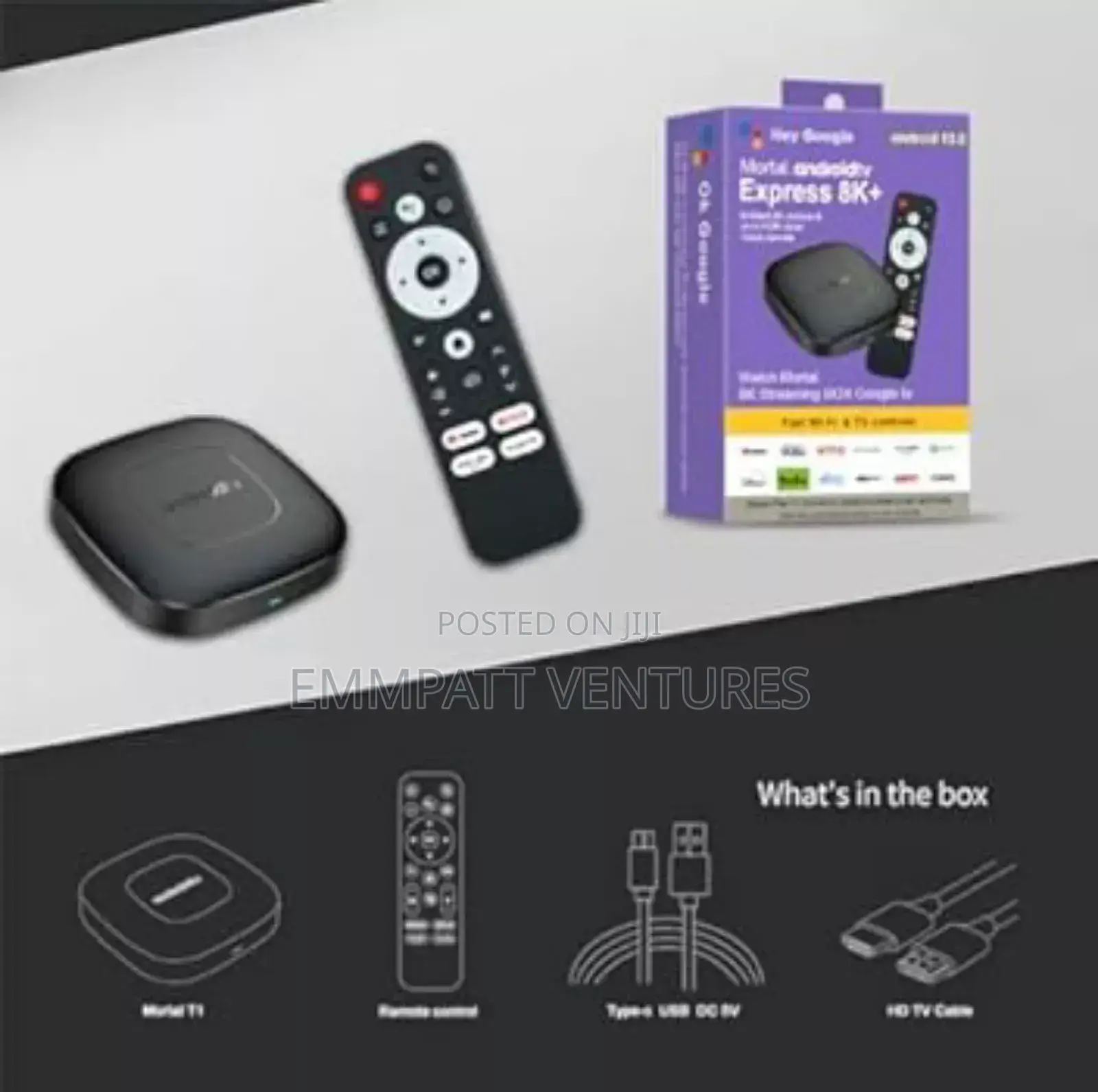 Mortal T1 Streaming Box Google Tv