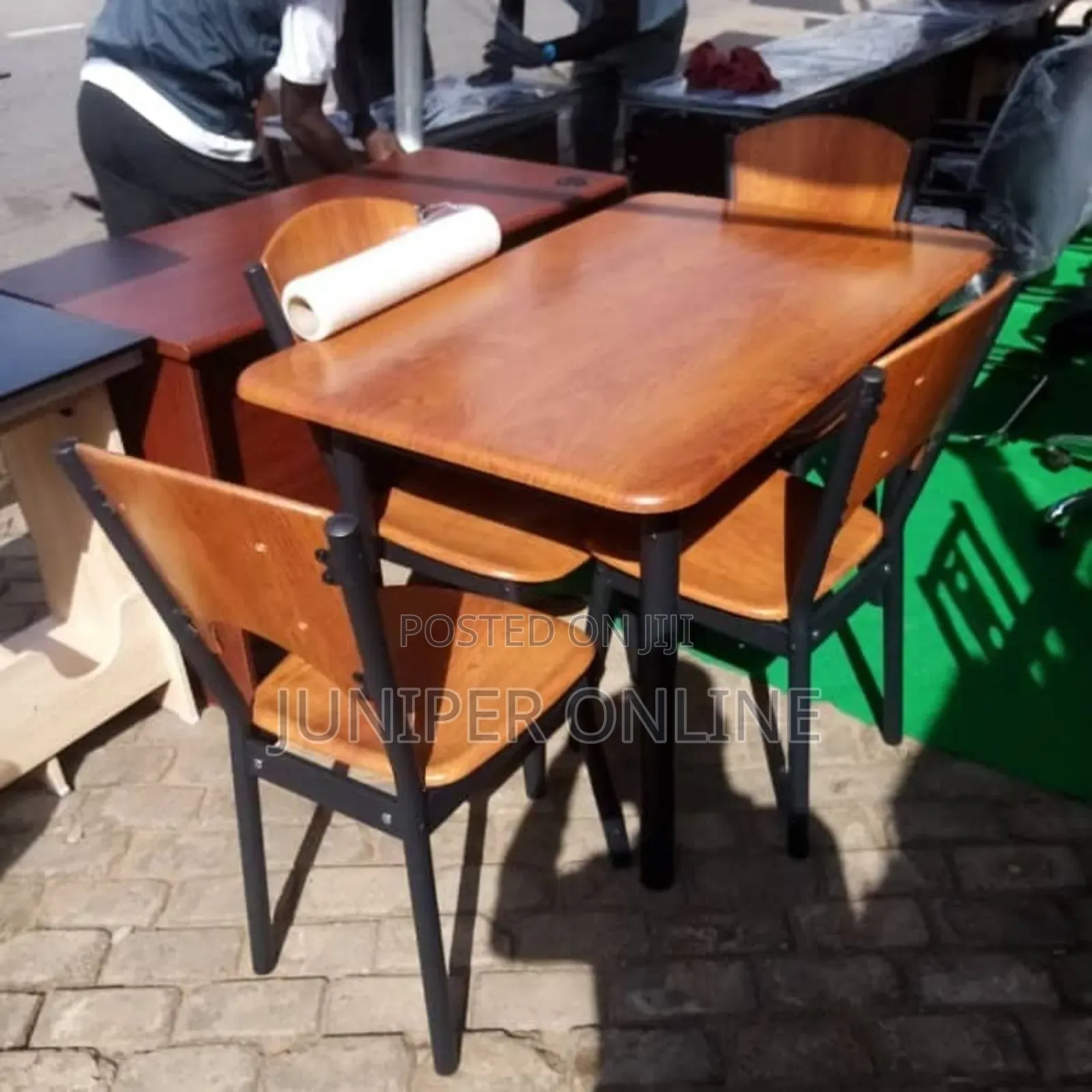 Dinning Set Wooden Pret