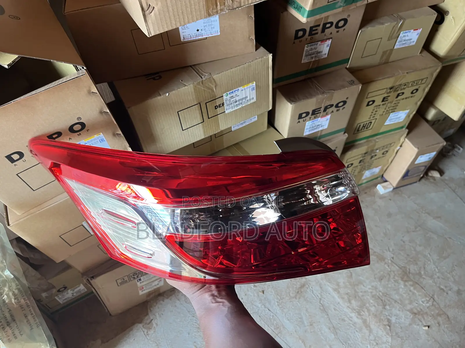 Yaris 2013 Original DEPO Tailight Pair