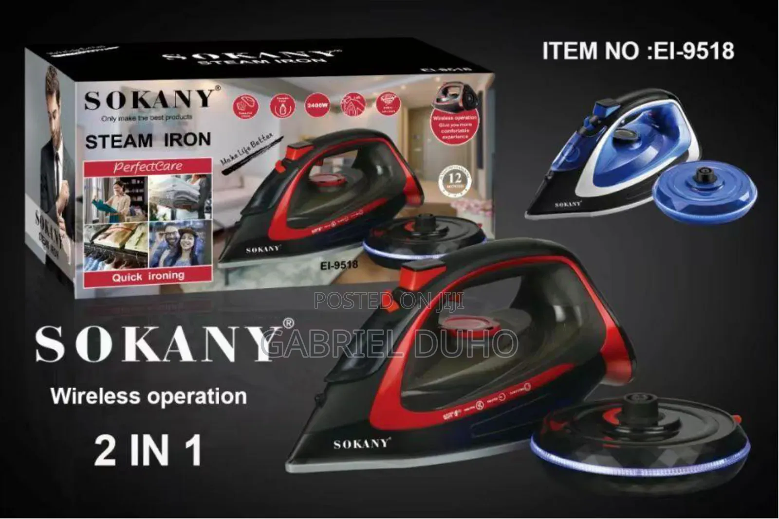 Cordless Steam Iron