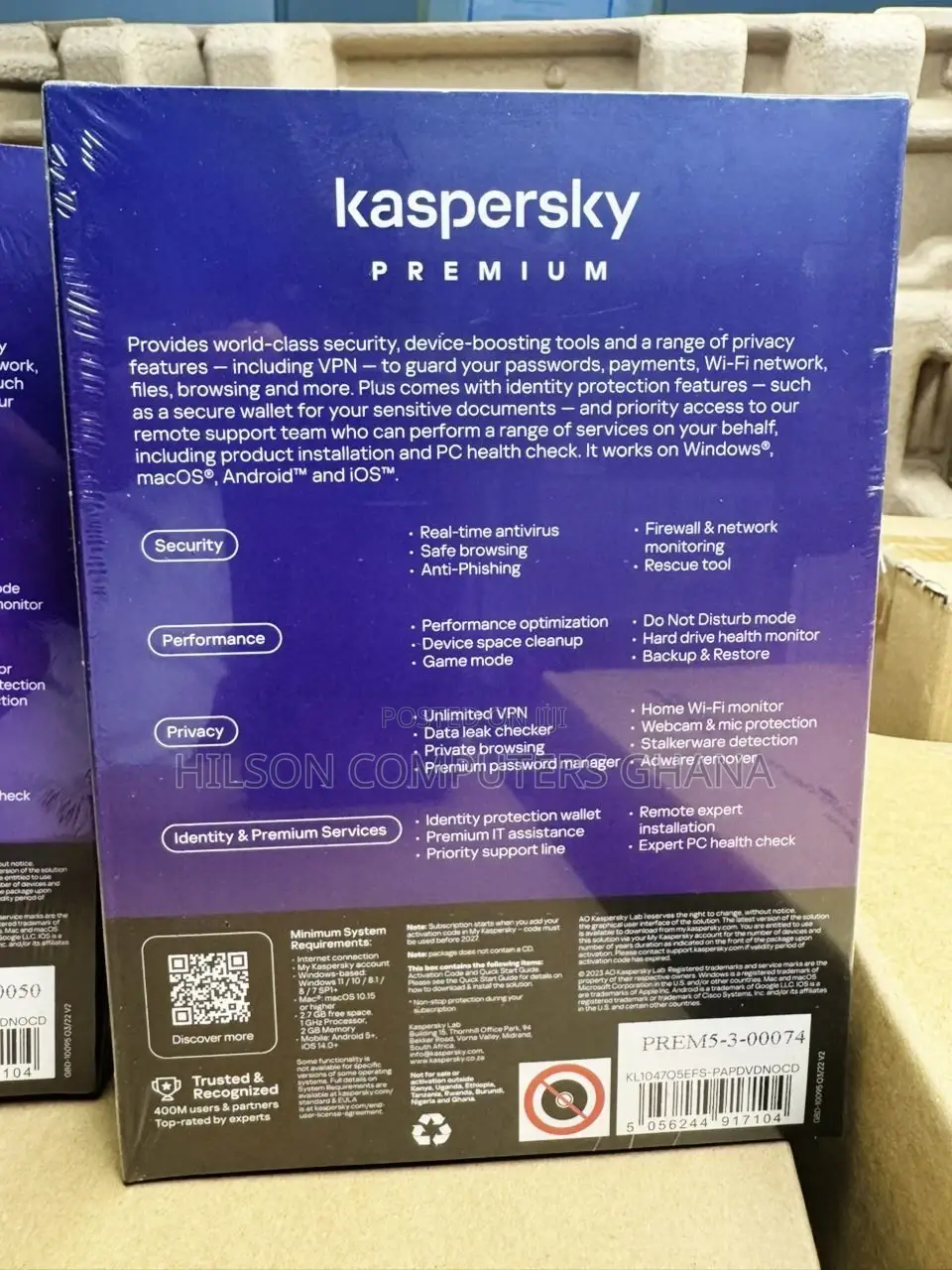 Kaspersky Premium Total Security 5 Users
