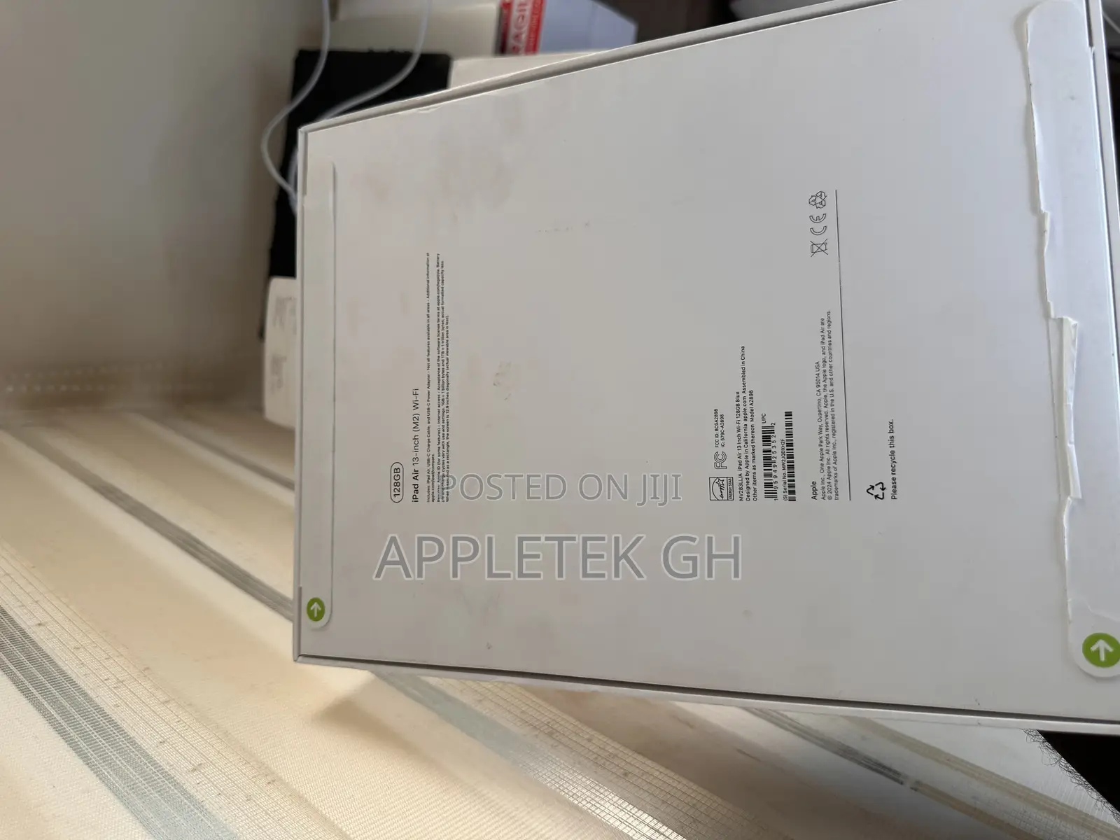New Apple iPad Air 13 (2024) 128 GB Black