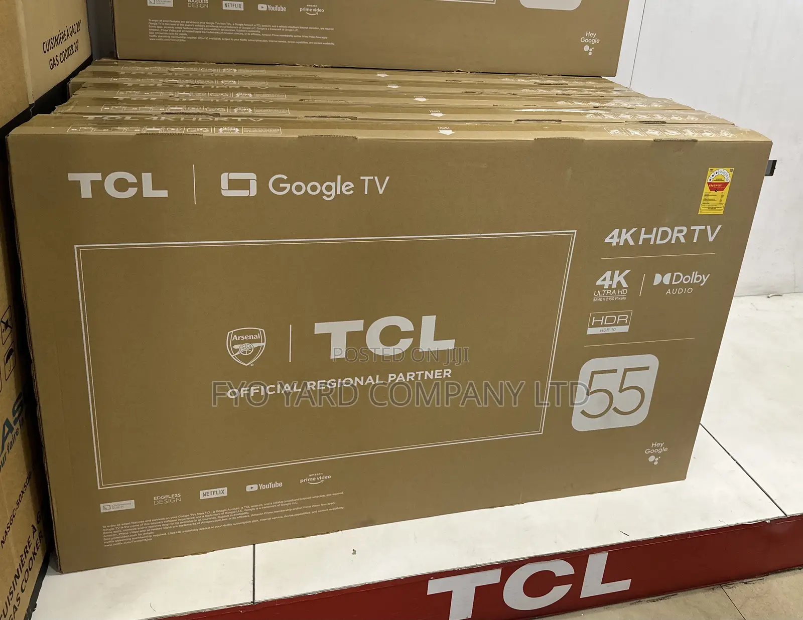 New Latest Made TCL Smart Wifi HDR Google + Android Tv