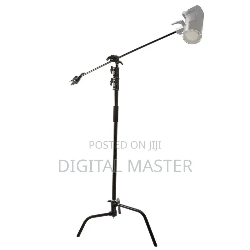 Black C-Stand (With C-Stand Bag and Sand Bag)