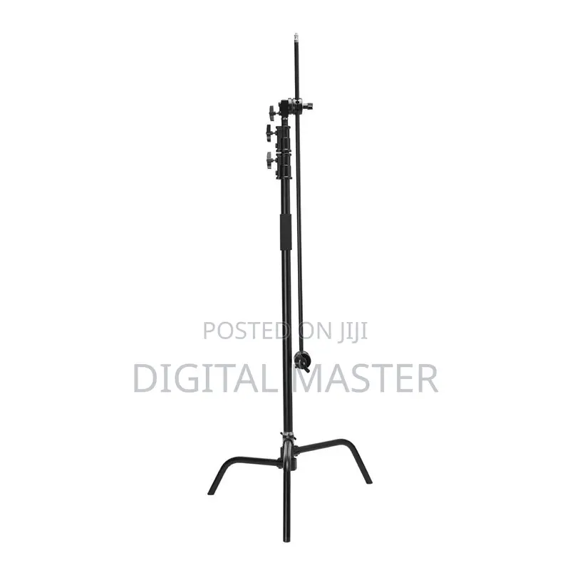 Black C-Stand (With C-Stand Bag and Sand Bag)