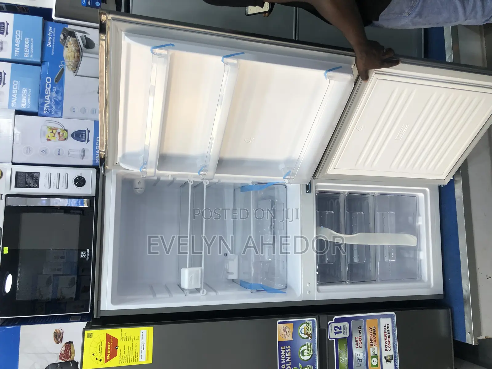 Quality and Affordable Nasco Bottom Freezer 207 Liters