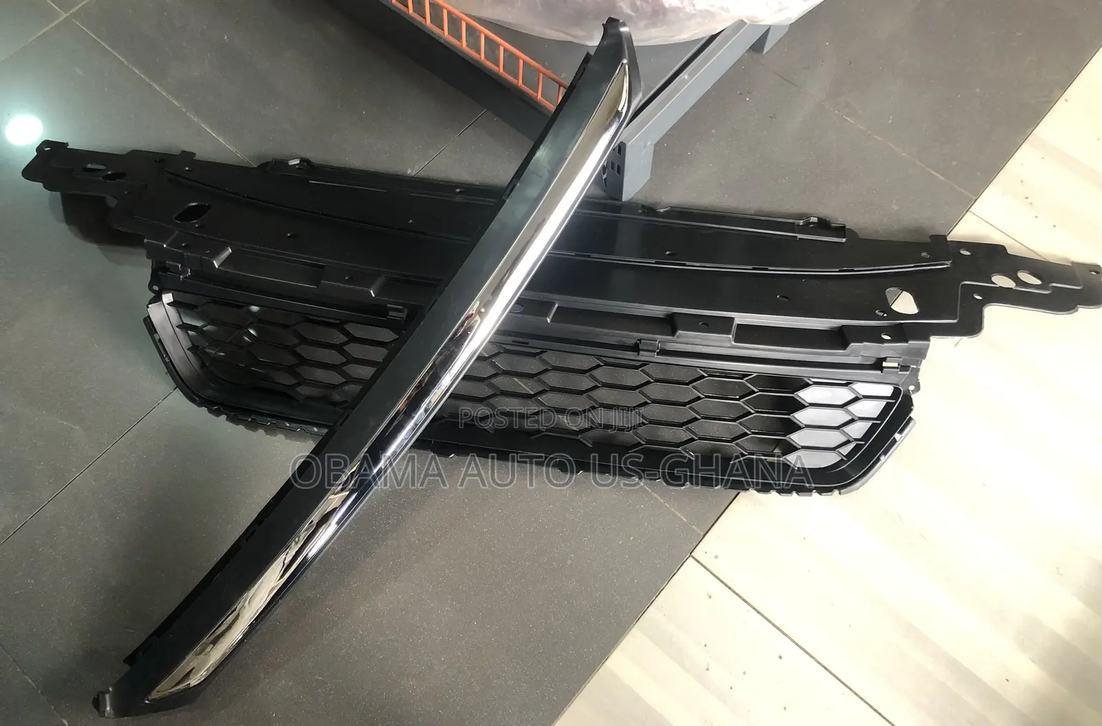 Accord 2013 2014 2015 Front Bumper Grille With Chrome/Shiny