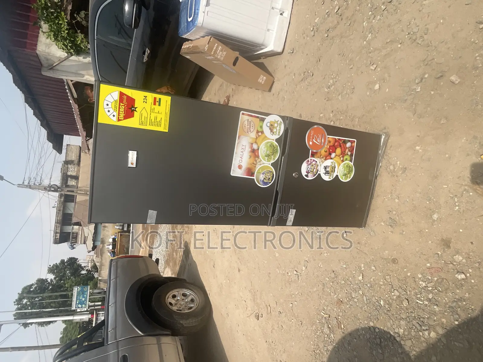 Easy To Clean Galaxy 118 Litre Bottom Freezer Refrigerator