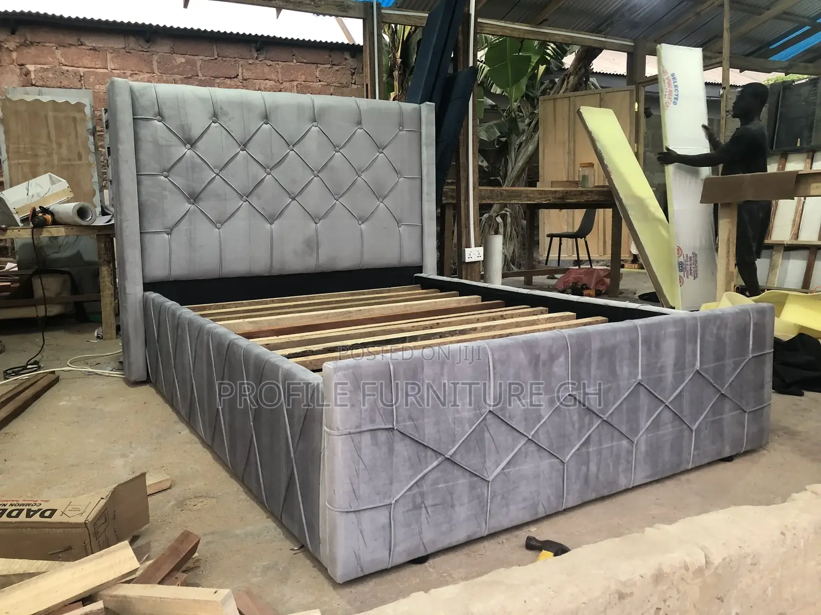 Double Bedframe (54x75)// Luxurious And Durability