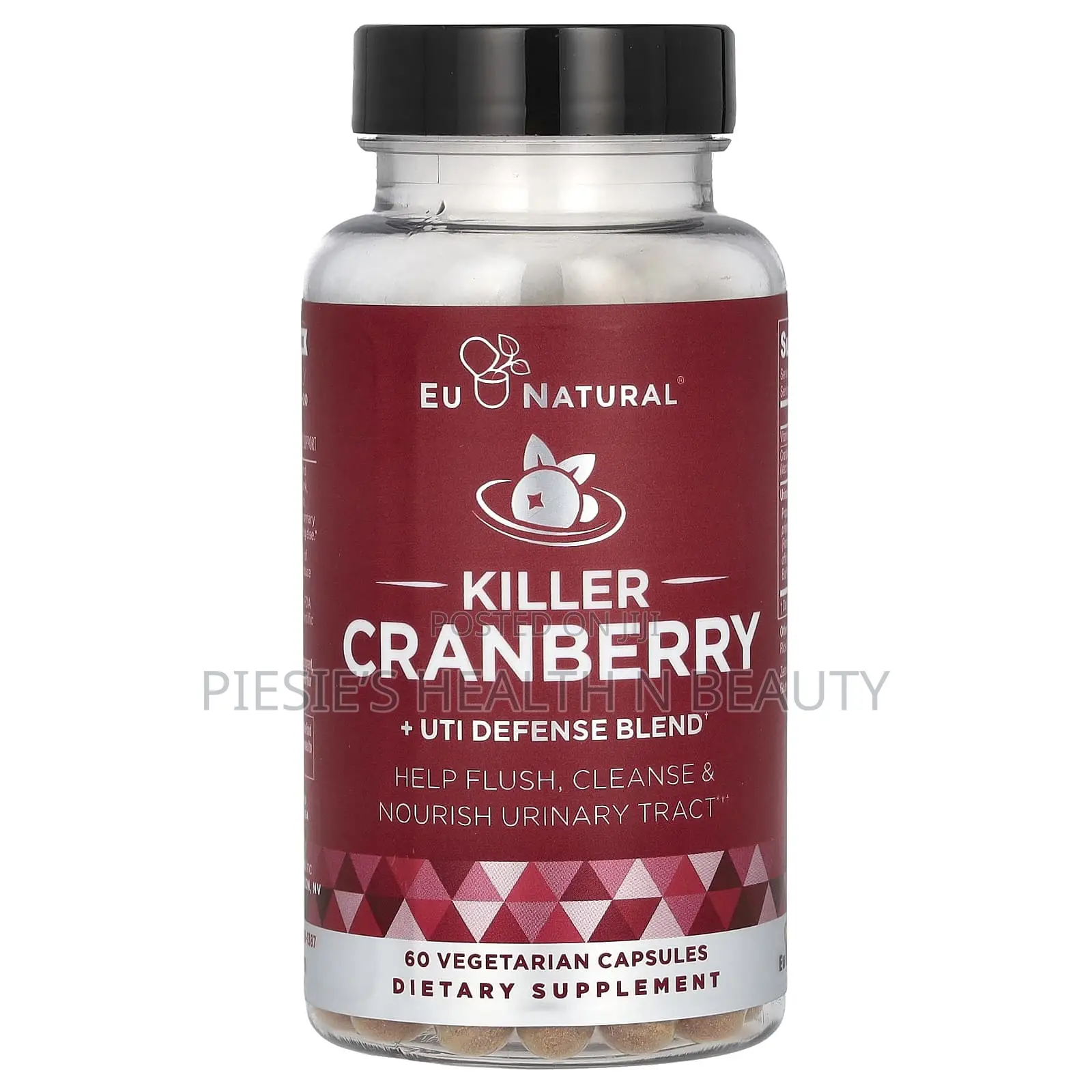 Eu Natural Killer Cranberry Capsules, 60s