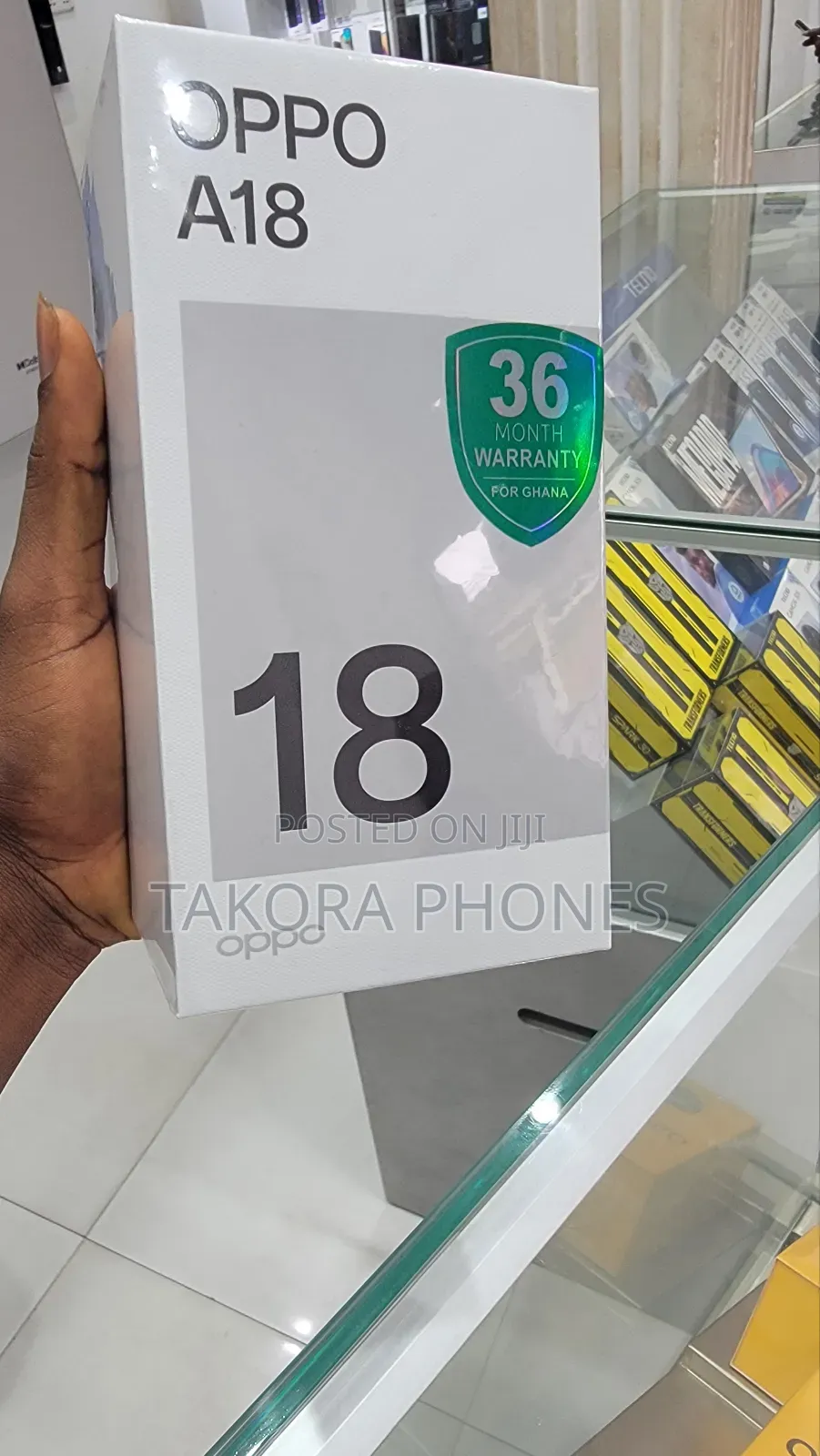 New Oppo A18 64 GB Black