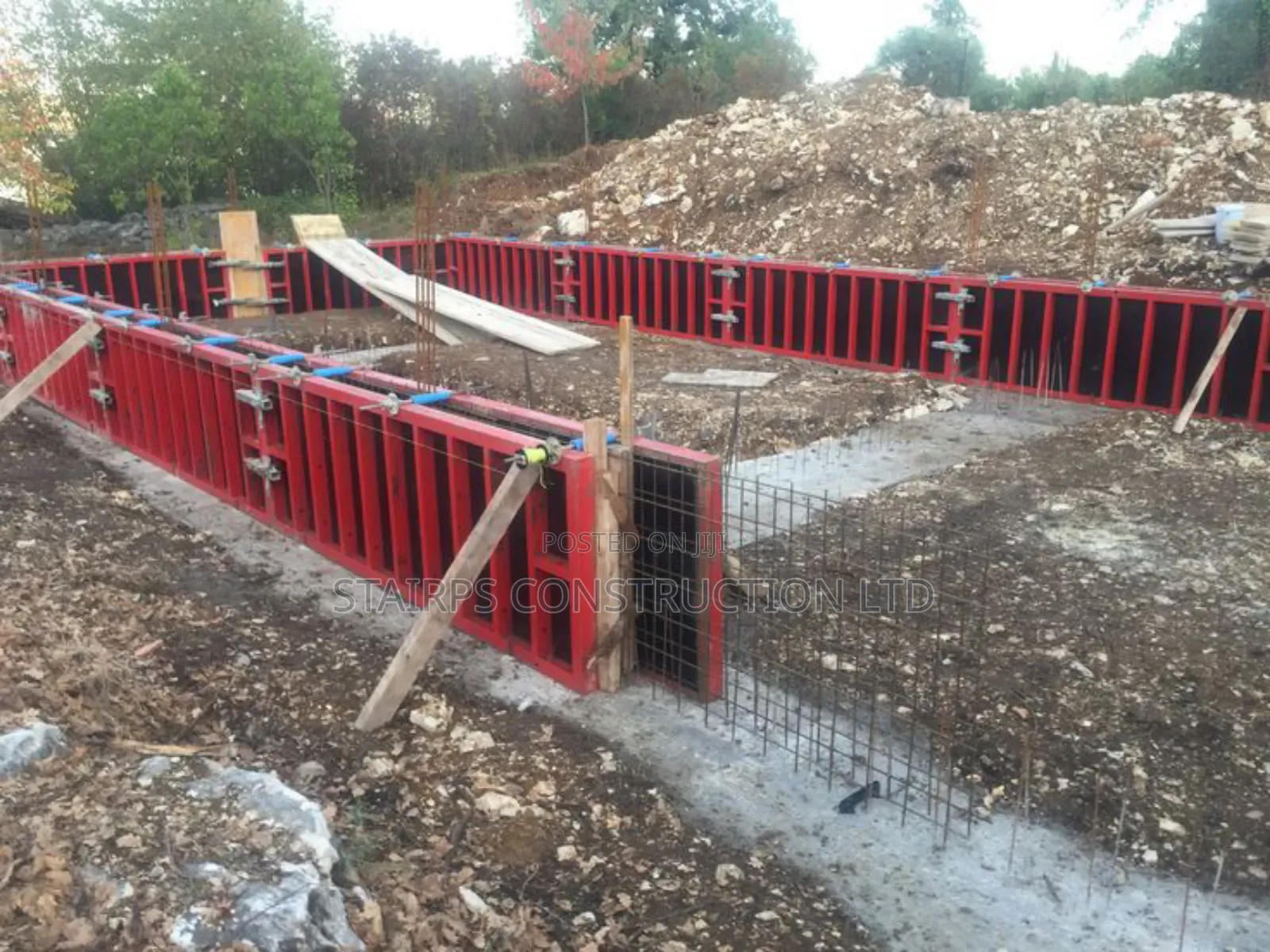 Metal Retaining Wall Materials For Rent And Installation