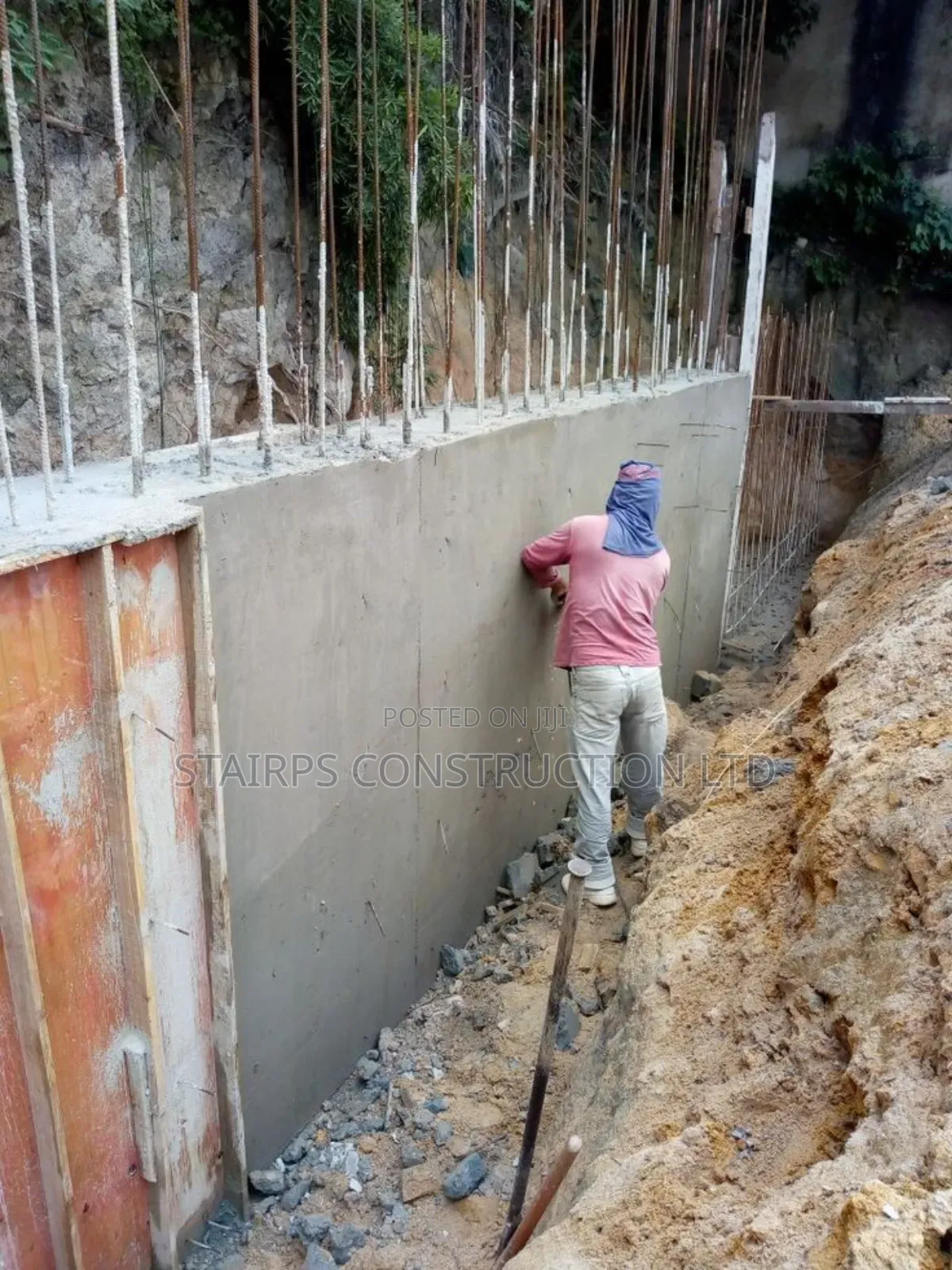 Metal Retaining Wall Materials For Rent And Installation