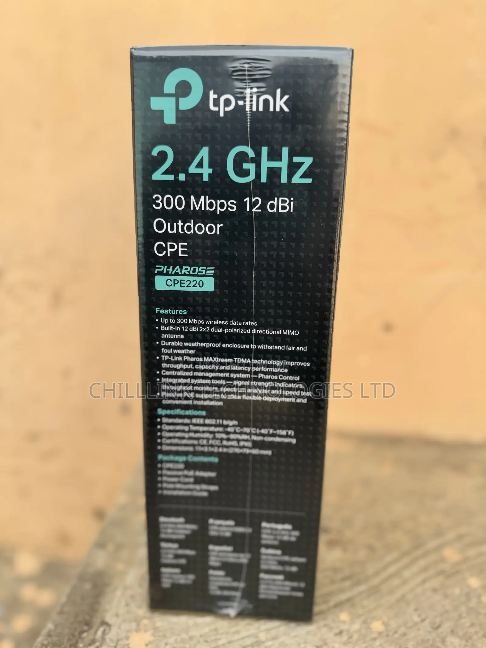TP.Link 2.4 GHZ 300 MBPS 12 Dbi Outdoor CPE220 Access Point