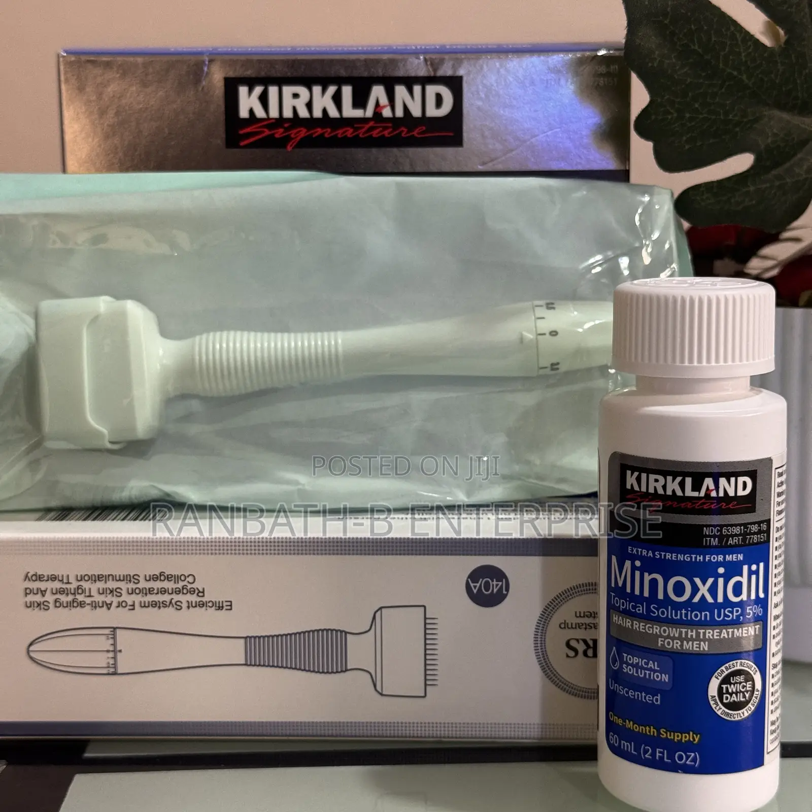 Original Kirkland Minoxidil Plus Adjustable Derma Stamp