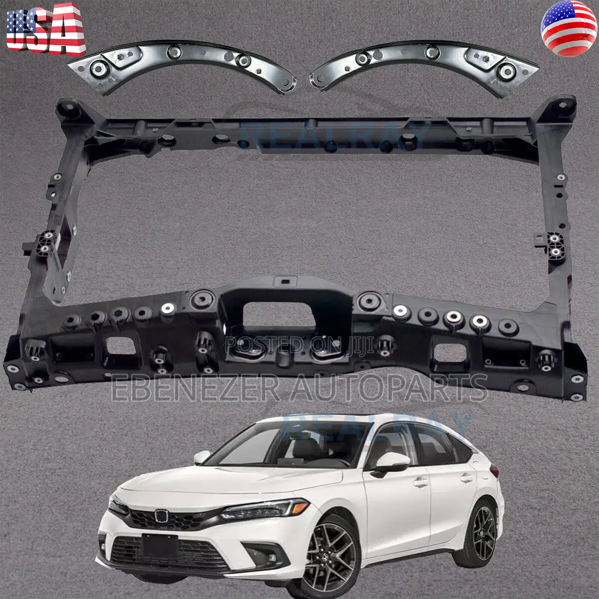 Honda Civic 2022,2023,2024 Radiator Support/Sketch