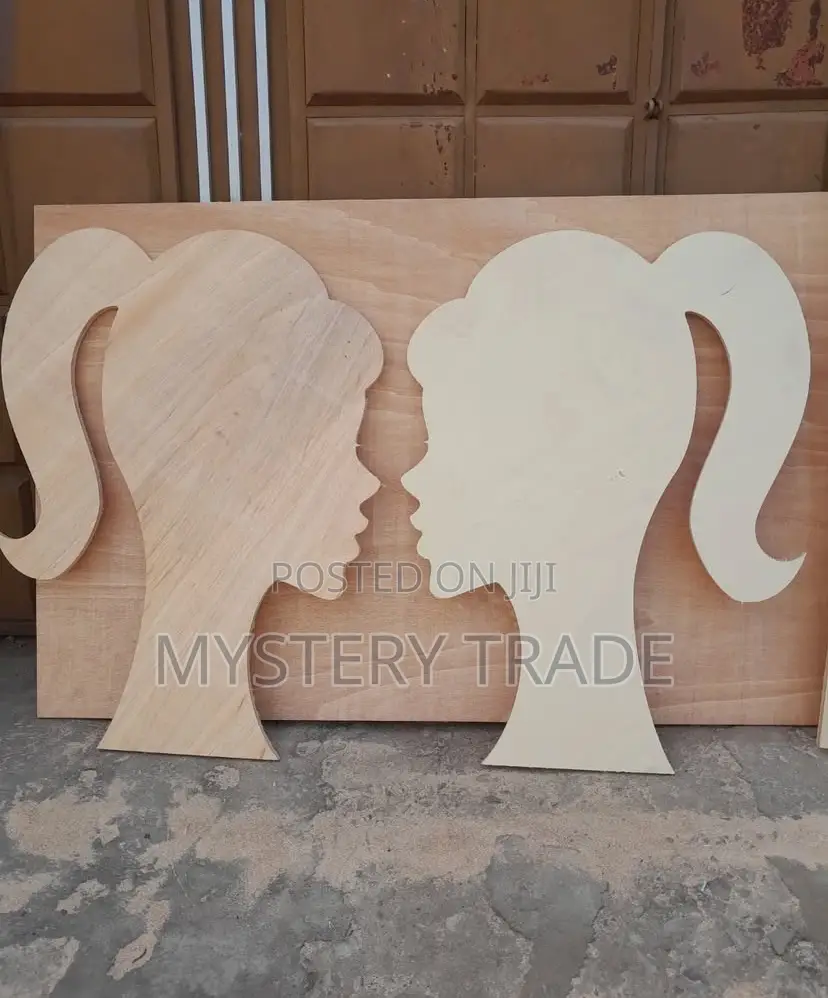 CNC Cutting Pattern Cut on Plywood