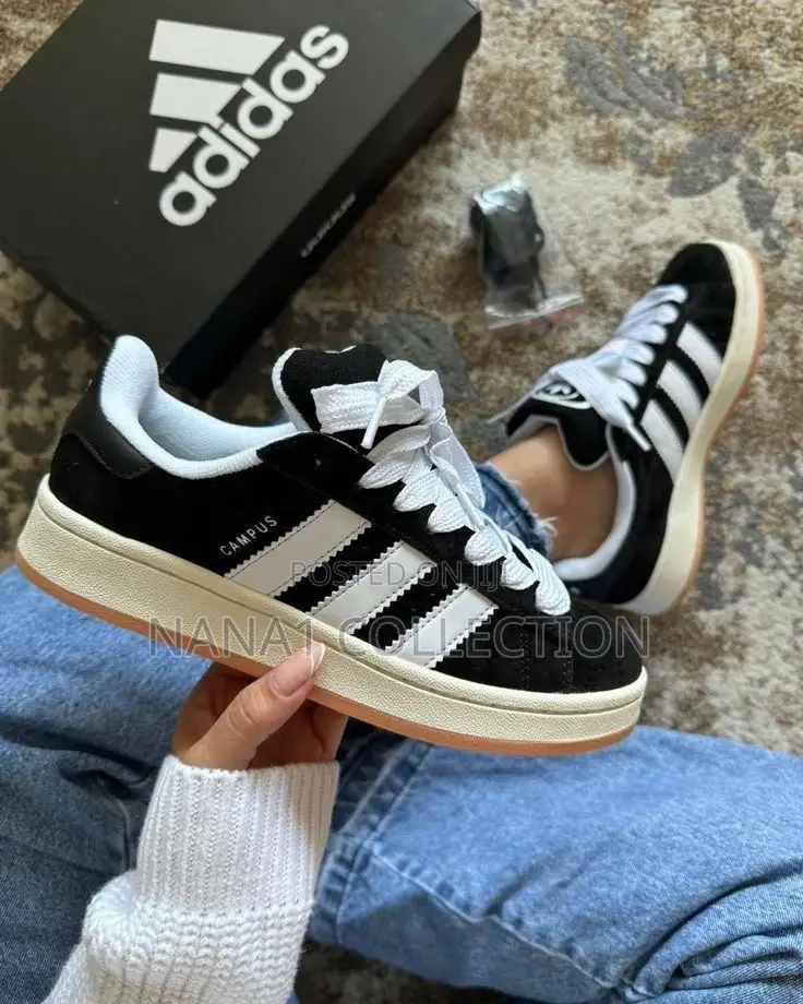 Adidas Campus Black White