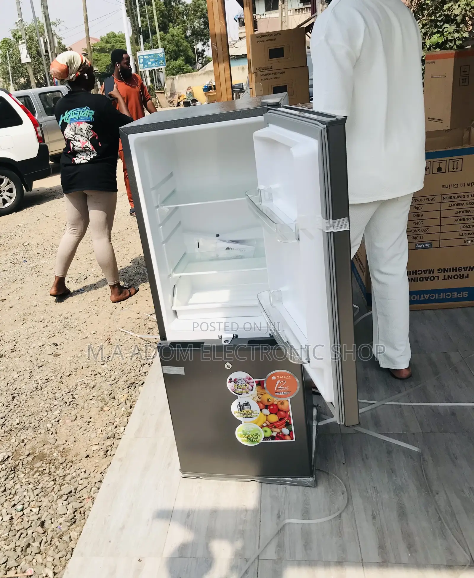 Super Chilling Galaxy Double Door Refrigerator(Glx-200bg)