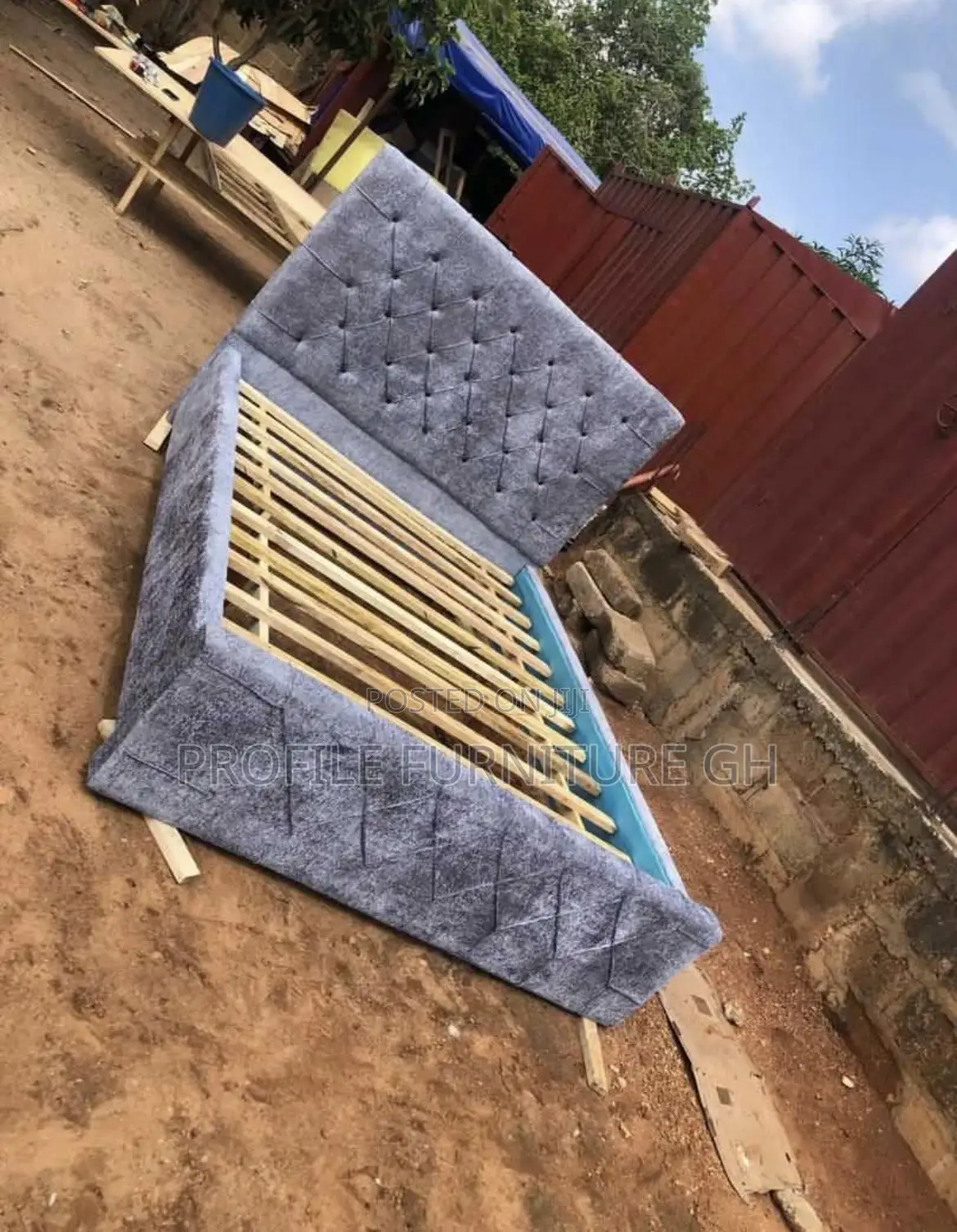 Ash Bedframe Double 54x75// Durable And Luxurious