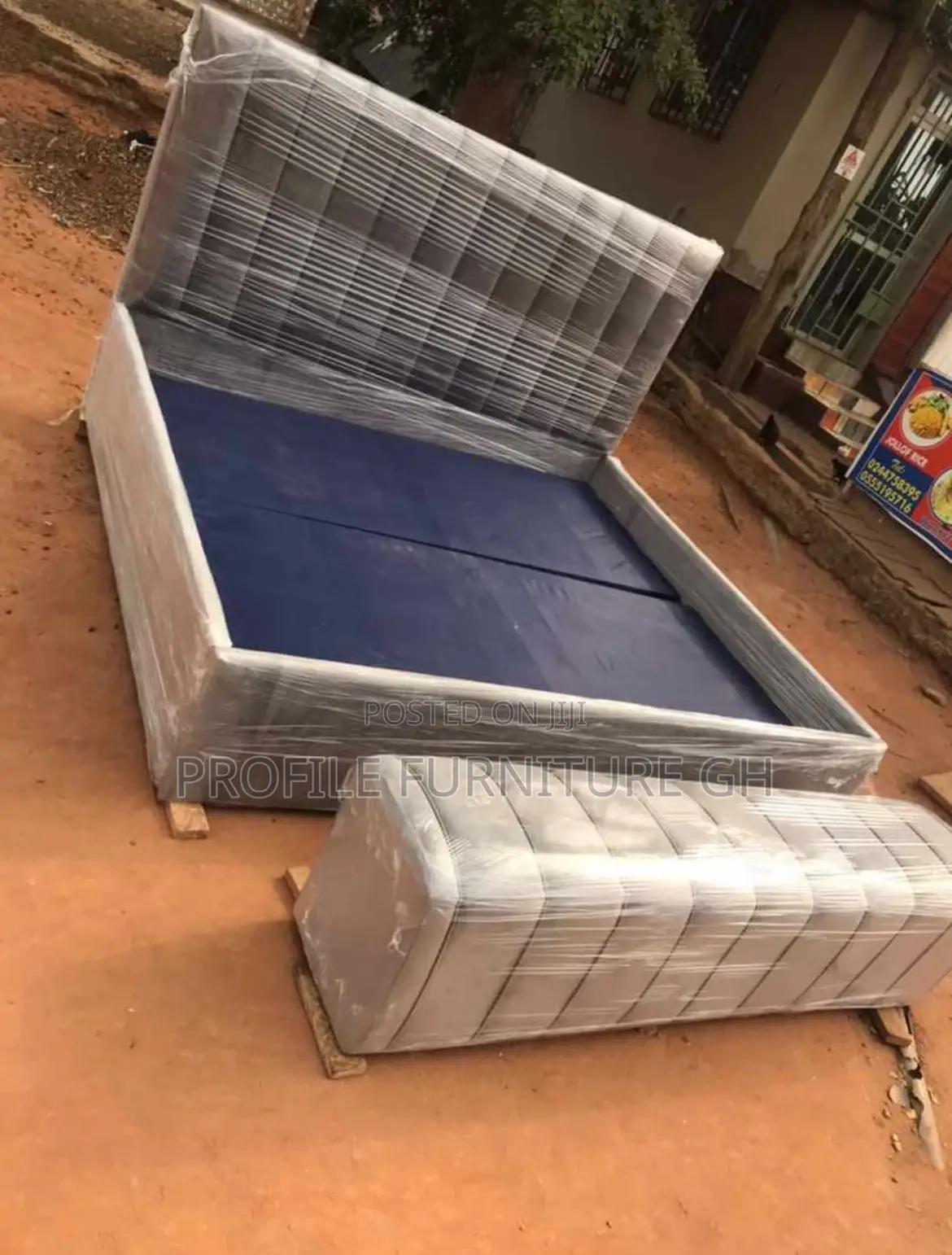 Ottoman and Frame ( Queen Size 72x75)
