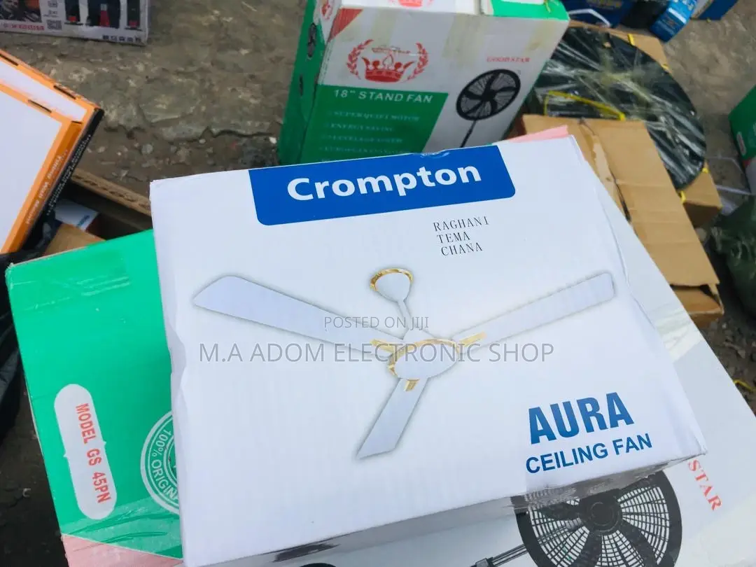 Crompton 56"Ceiling Fan:Engineered for Large Spaces