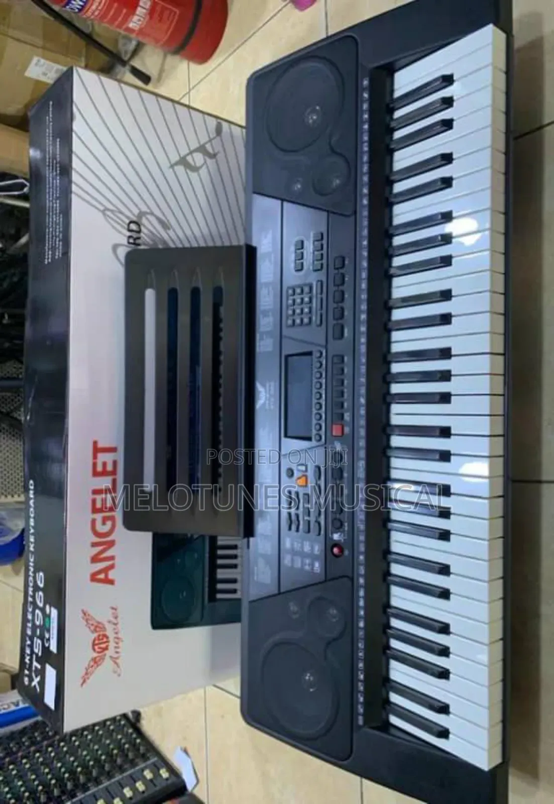 Angelet 61-Key Electronic Keyboard