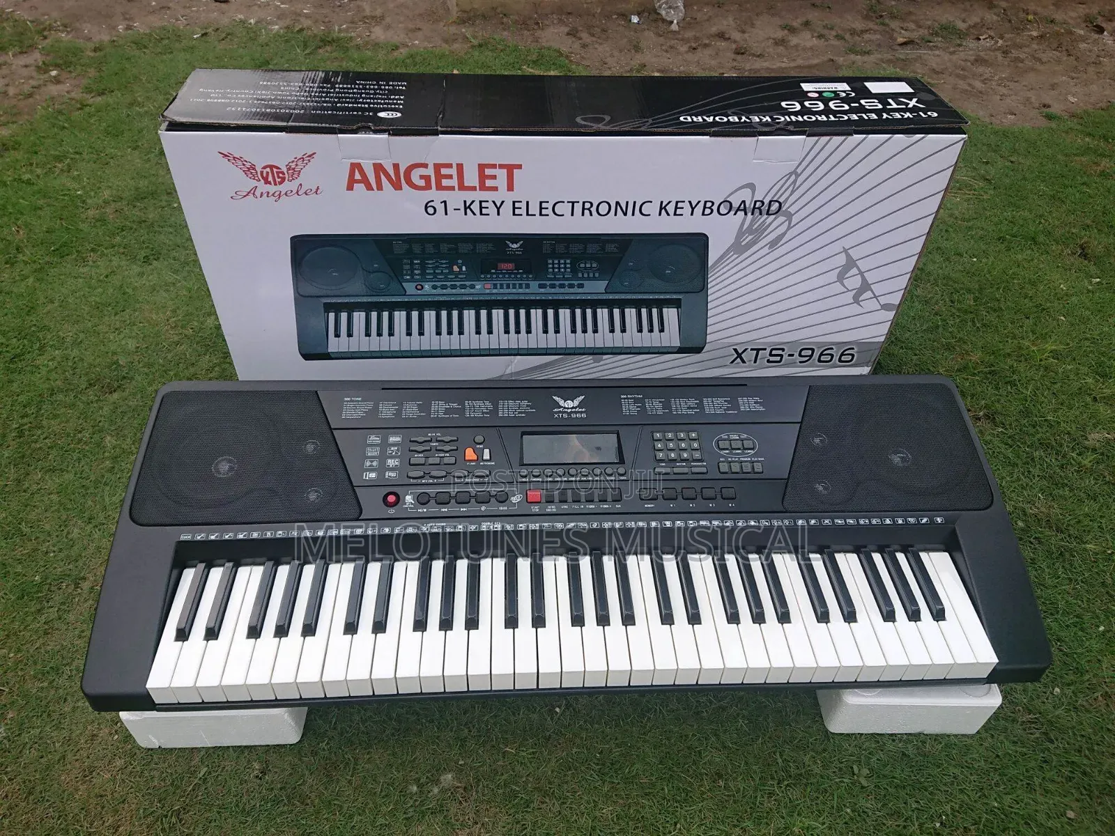 Angelet 61-Key Electronic Keyboard