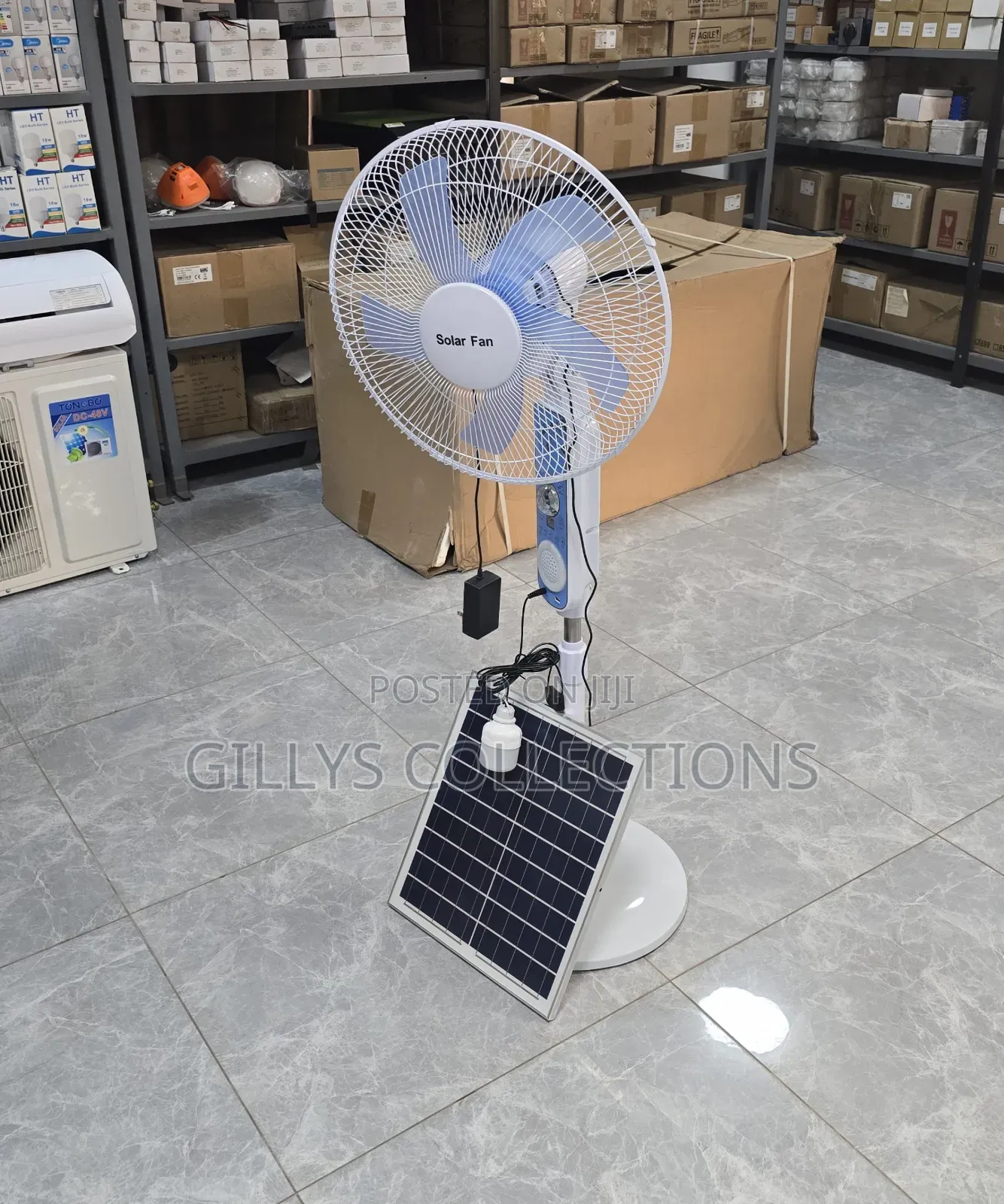 45 Hours Rechargeable Fan