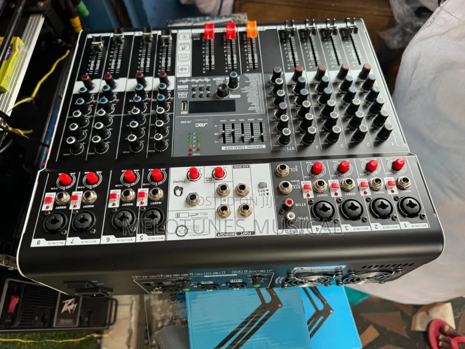 JAC JR-8 8channel Powered Mixer