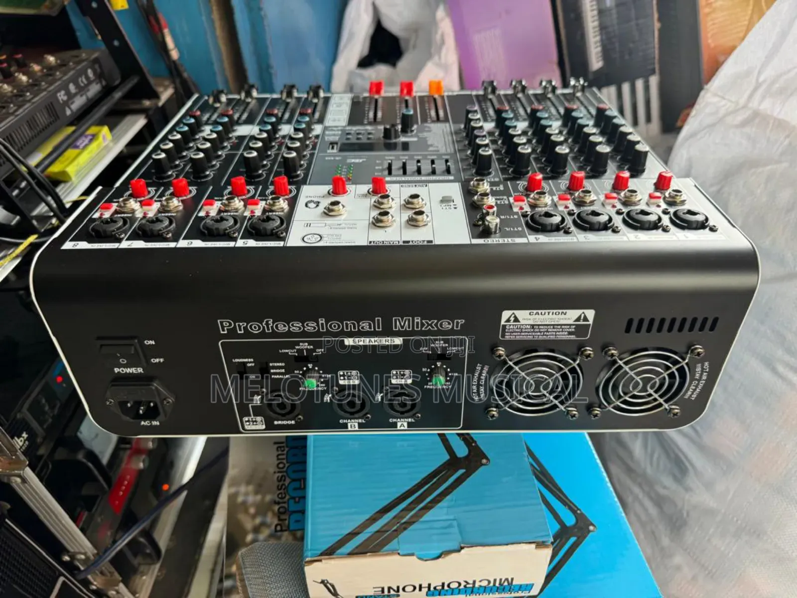 JAC JR-8 8channel Powered Mixer